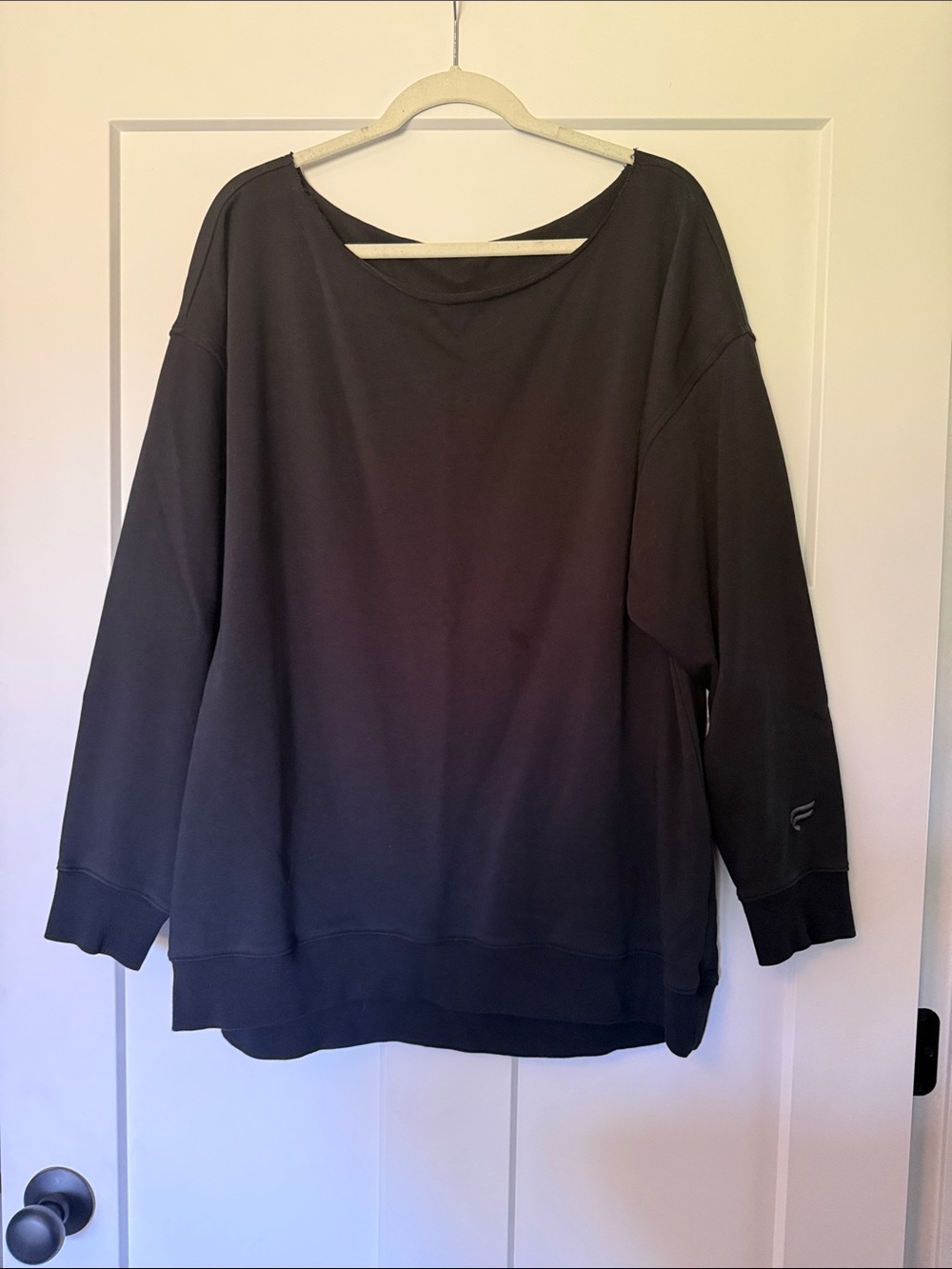 Fabletics Year Round Terry Off Shoulder Tunic